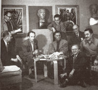 Grupo editor de Pont Blau, México, 1955.